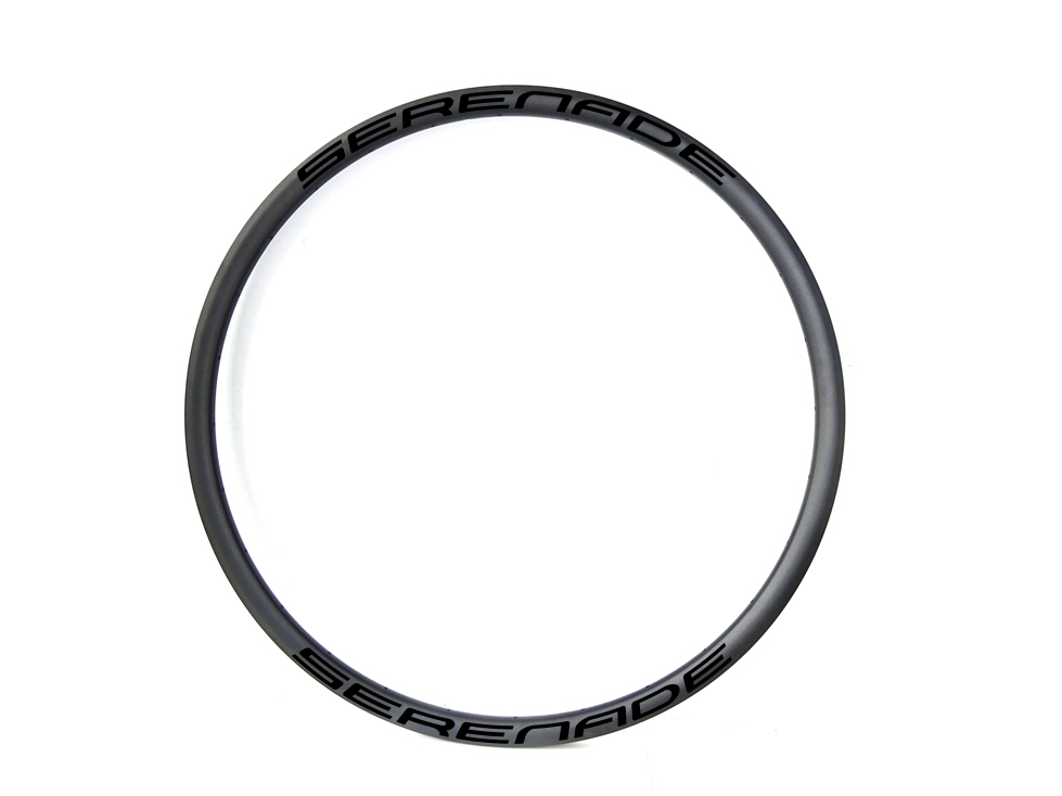 Asymmetric hook-less rims carbon 29er light bike rim 28mm wide