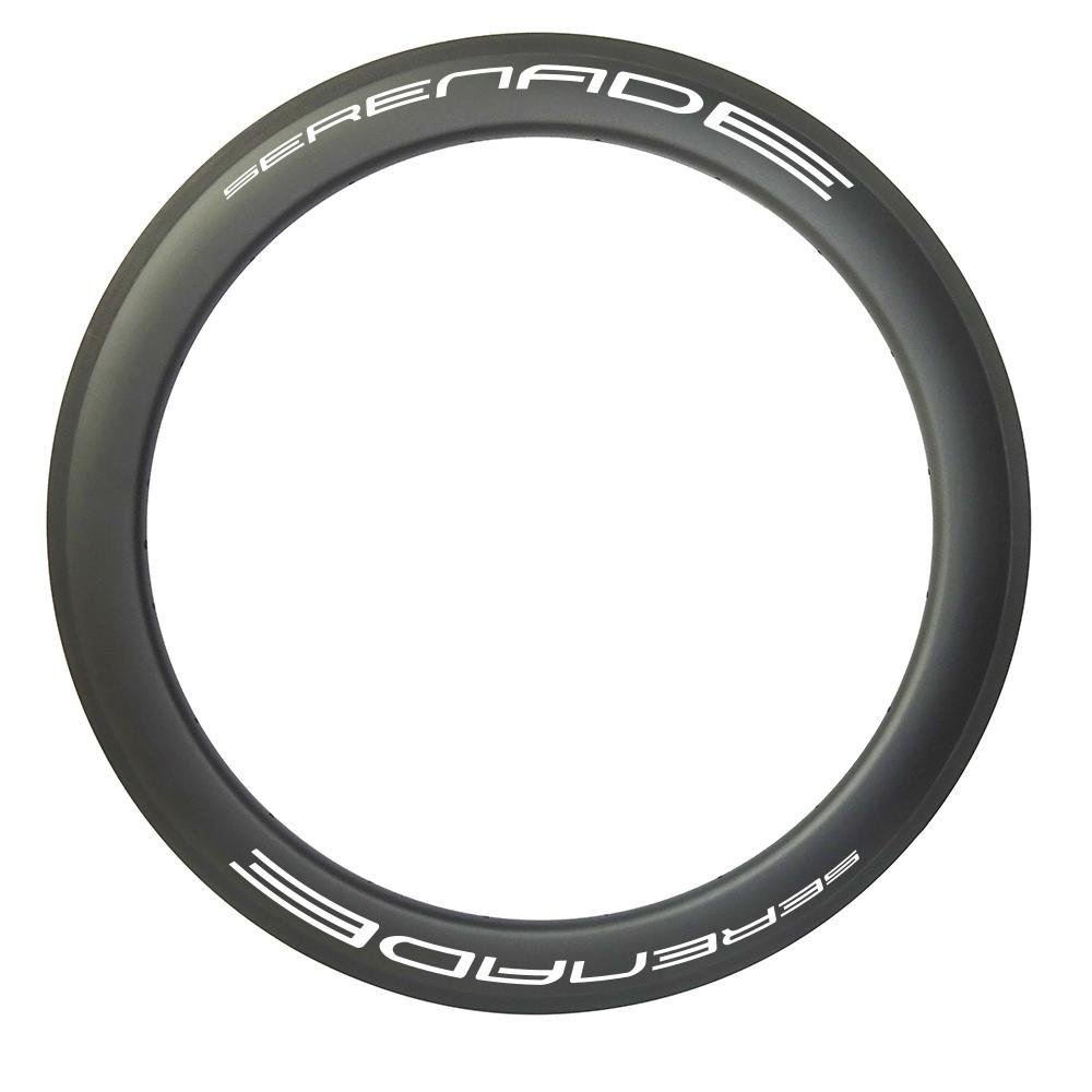 Tubular Rim 60 mm 700c carbon road bike Tubular rims 23 mm wide rims - Custom ...