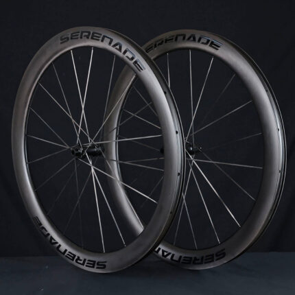 Ultra-Light 700c Disc Carbon Road Bike Wheelset | 3.5mm Aero Carbon Spokes | 34mm Wide