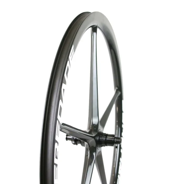 5本スポーク 自転車ホイール 700c ロード・グラベル用 カーボン