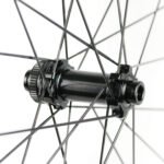 700C 80mm Carbon Disc Brake Wheelset front hub