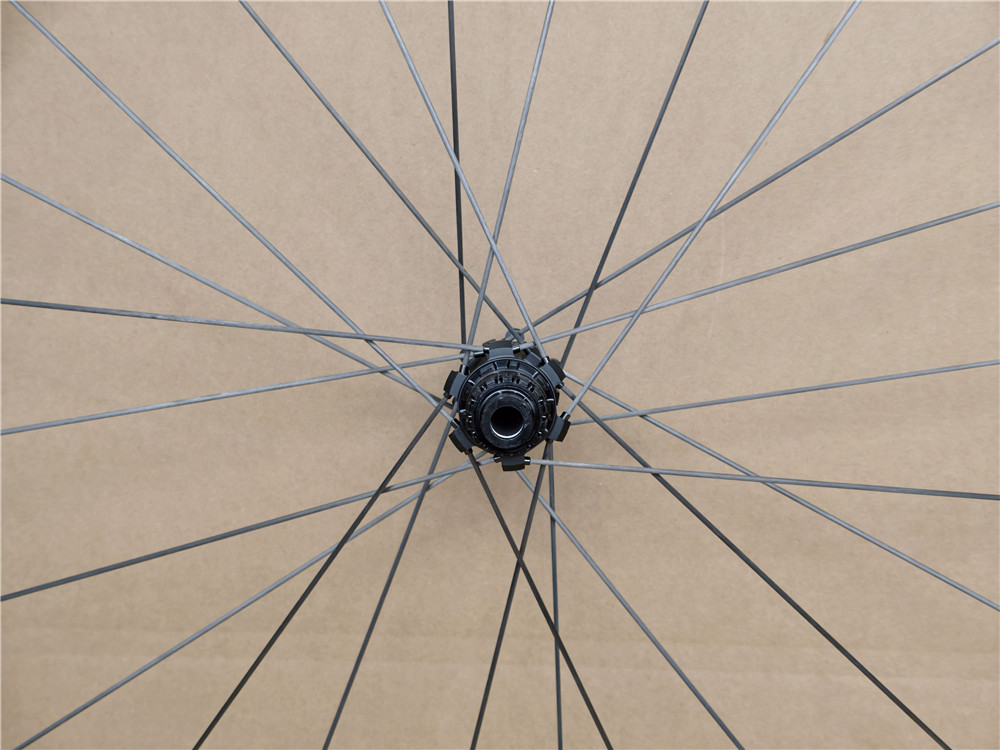 2.2mm round carbon fiber spokes MTB wheelset