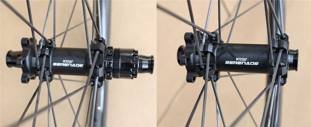 2.2mm round carbon fiber spokes MTB wheelset hubs M308C