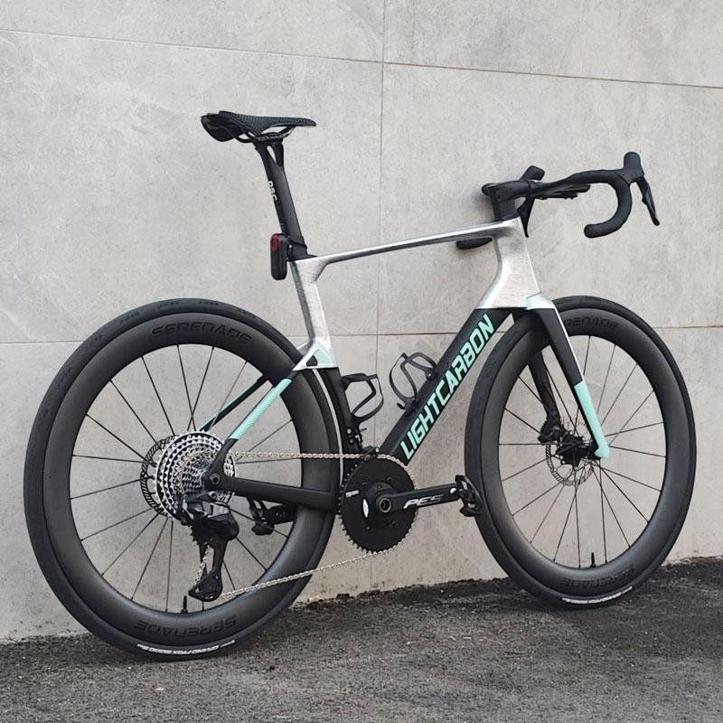 Carbon road bike wheelset 65mm