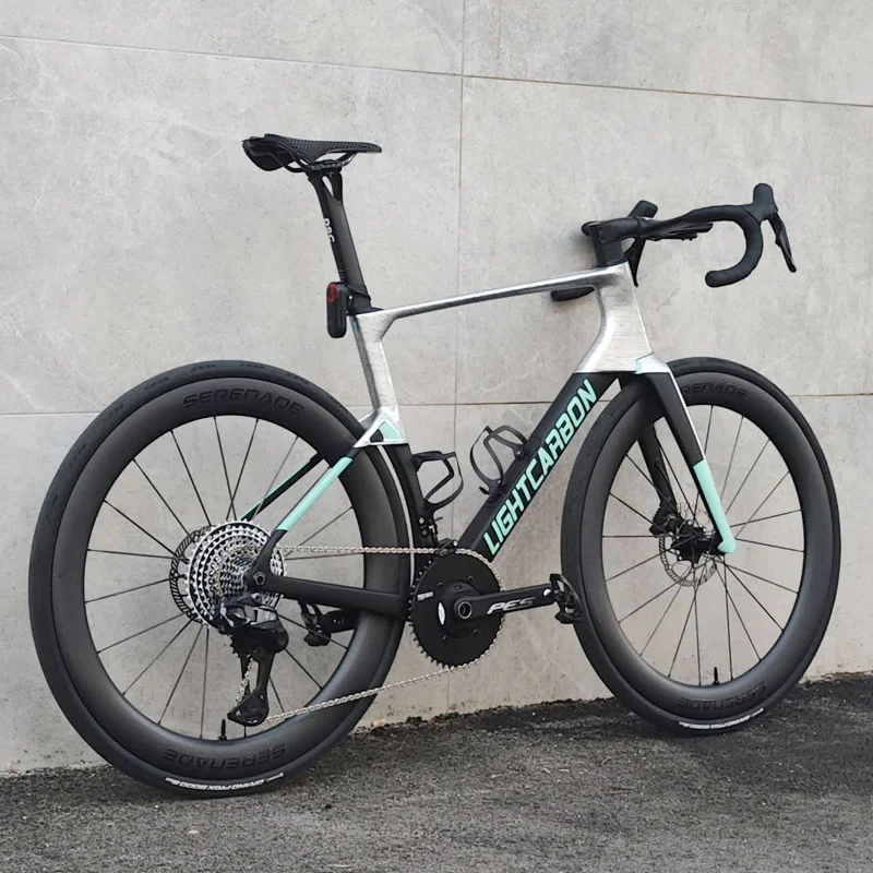 Carbon road bike wheelset 65mm