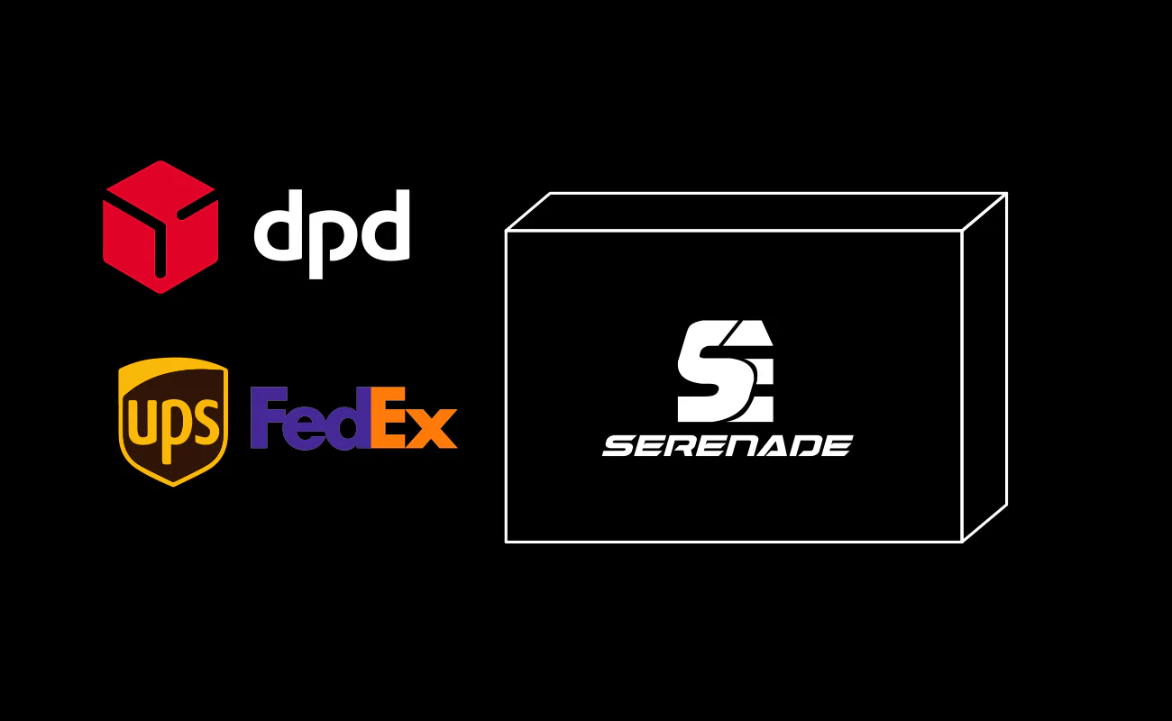 Shipping by FedEx, UPS, DPD, DHL